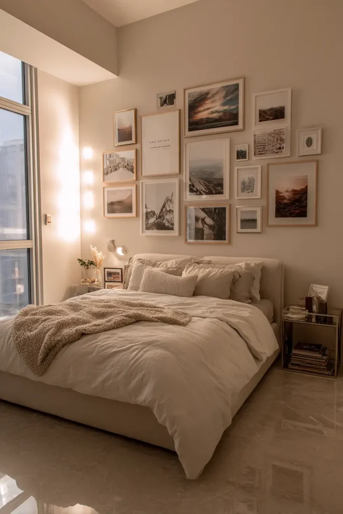 Use Command Strips to Build a Gallery Wall