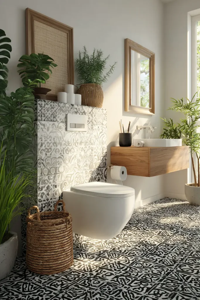 Use Decorative Baskets for Toilet Paper