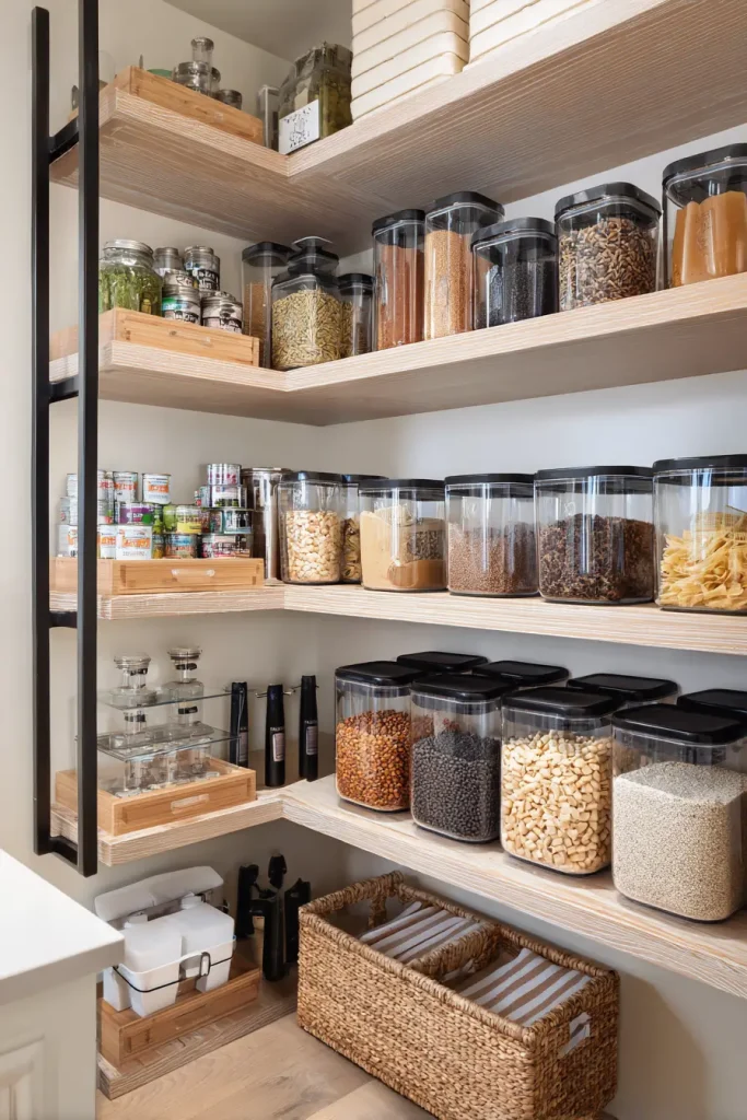 Use Shelf Risers to Double Your Surface Space