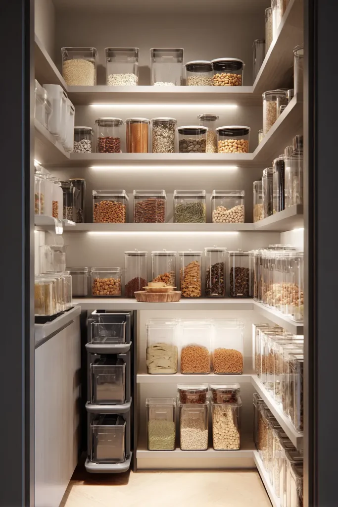 Use Stackable Can Dispensers for Canned Goods