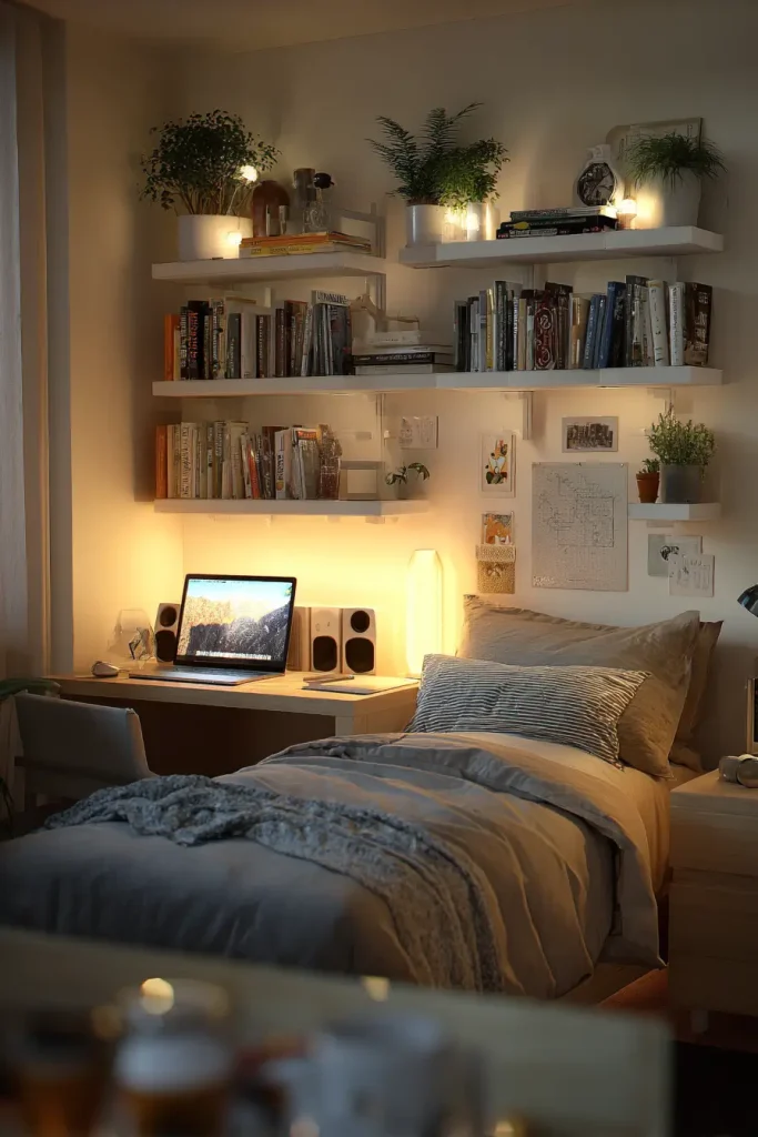 Use a Pegboard to Organize Your Desk Area