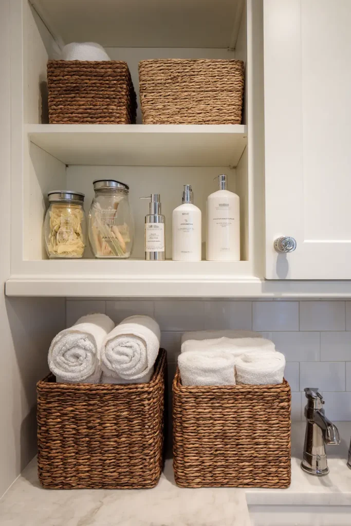 Use dual‑height storage