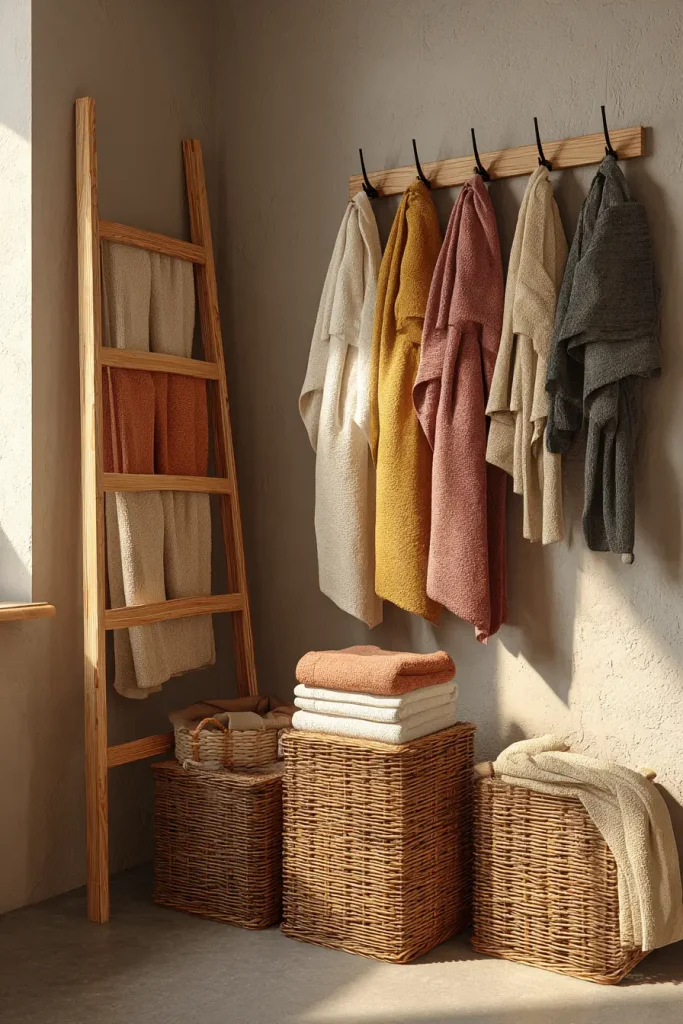 Where to Put Towels When You Have No Linen Closet