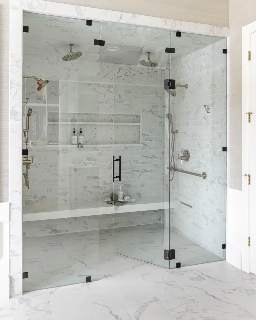 1. Start with a Wet Room Instead of a Traditional Shower + Tub