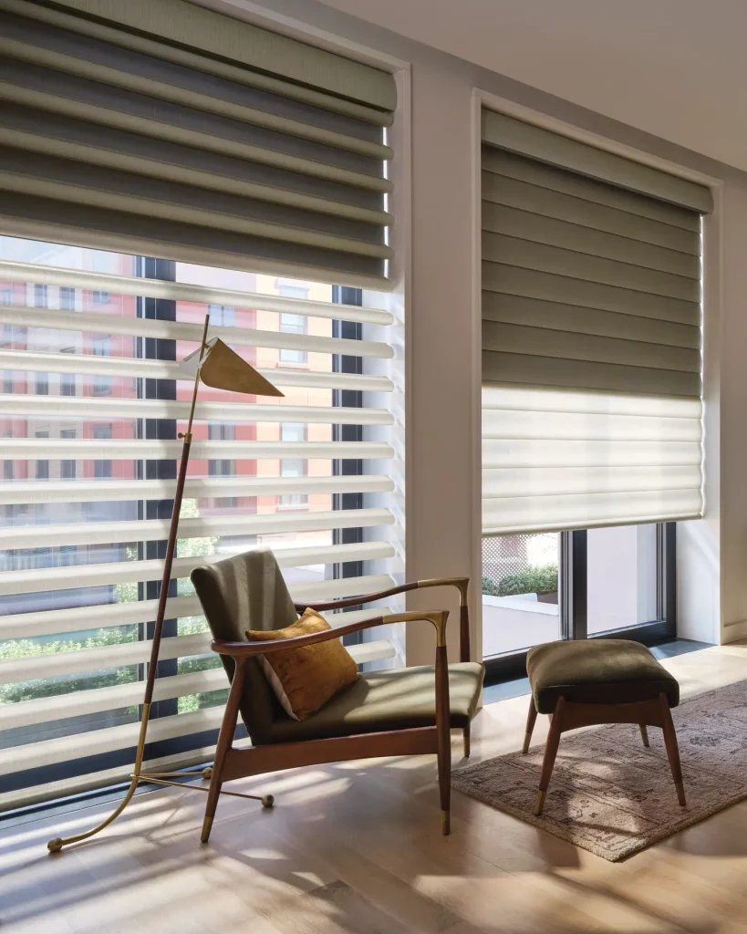 1. The Layered Luxe: Sheer Shades + Heavy Drapes