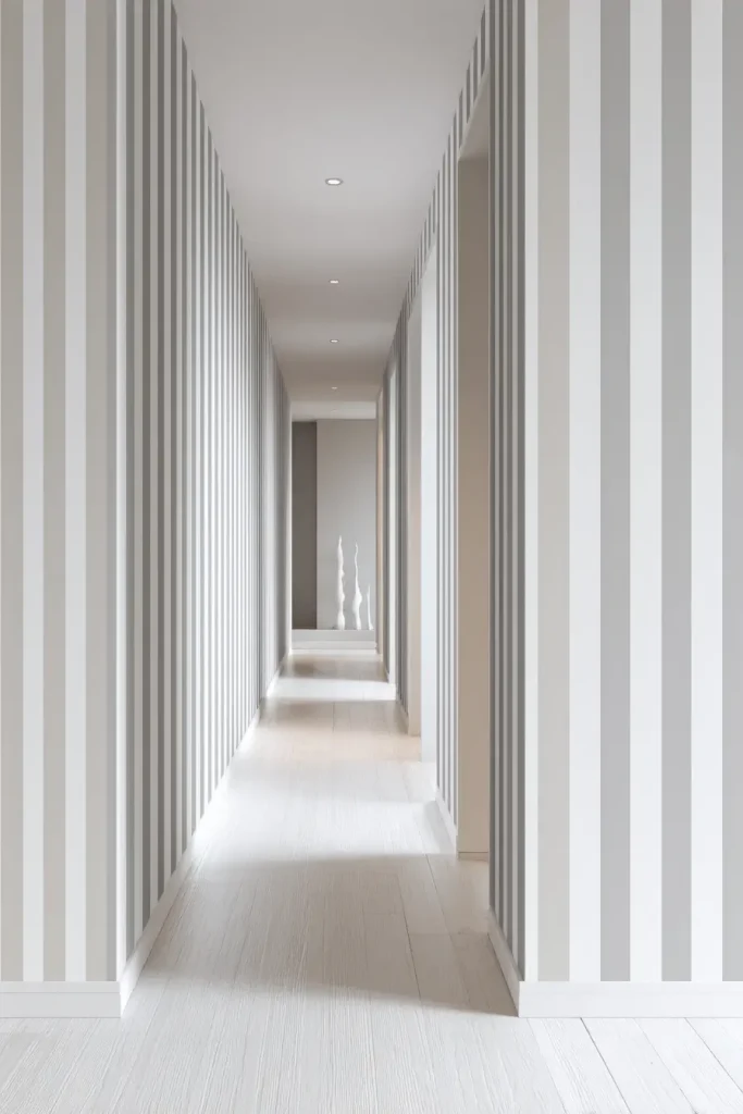 1. Use Vertical Stripes to Trick the Eye