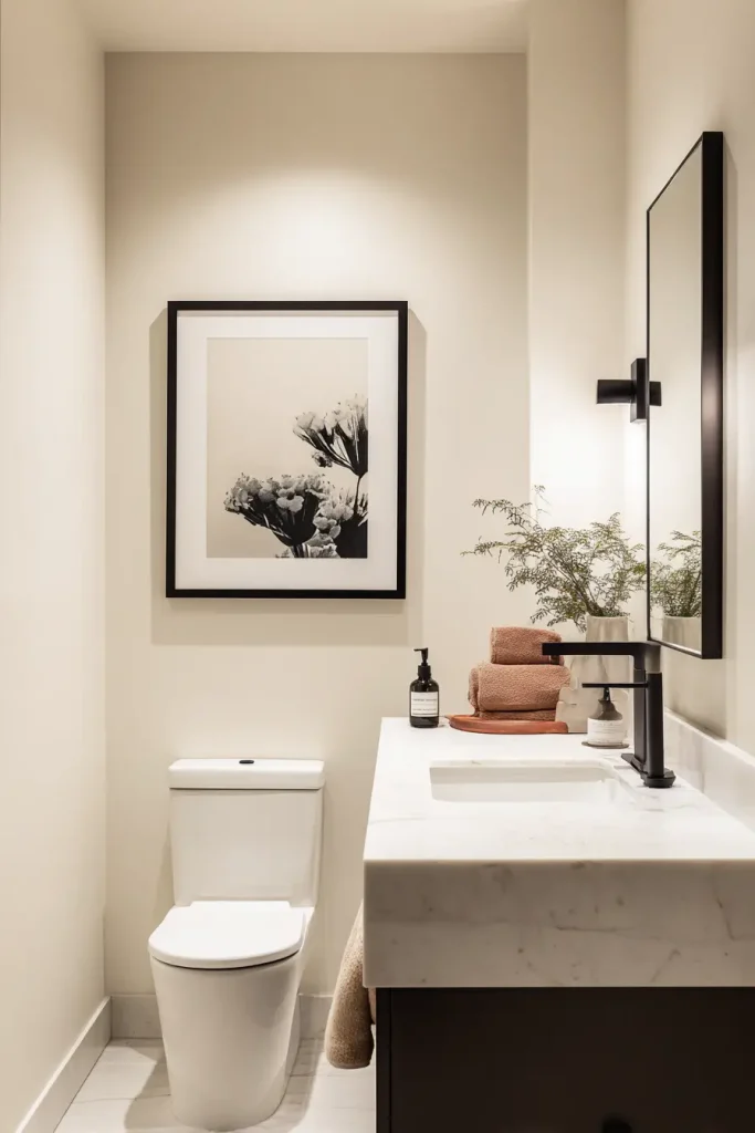 10. Install a Single Piece of Art – But Make It Oversized