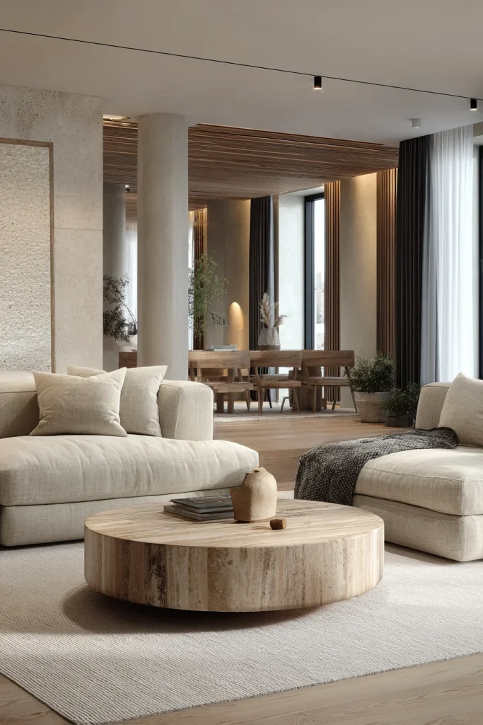 10. Round Coffee Table for Flow