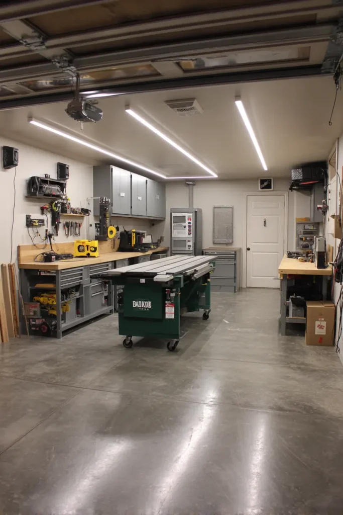 10. Workshop or Hobby Space – Electrical Is Everything