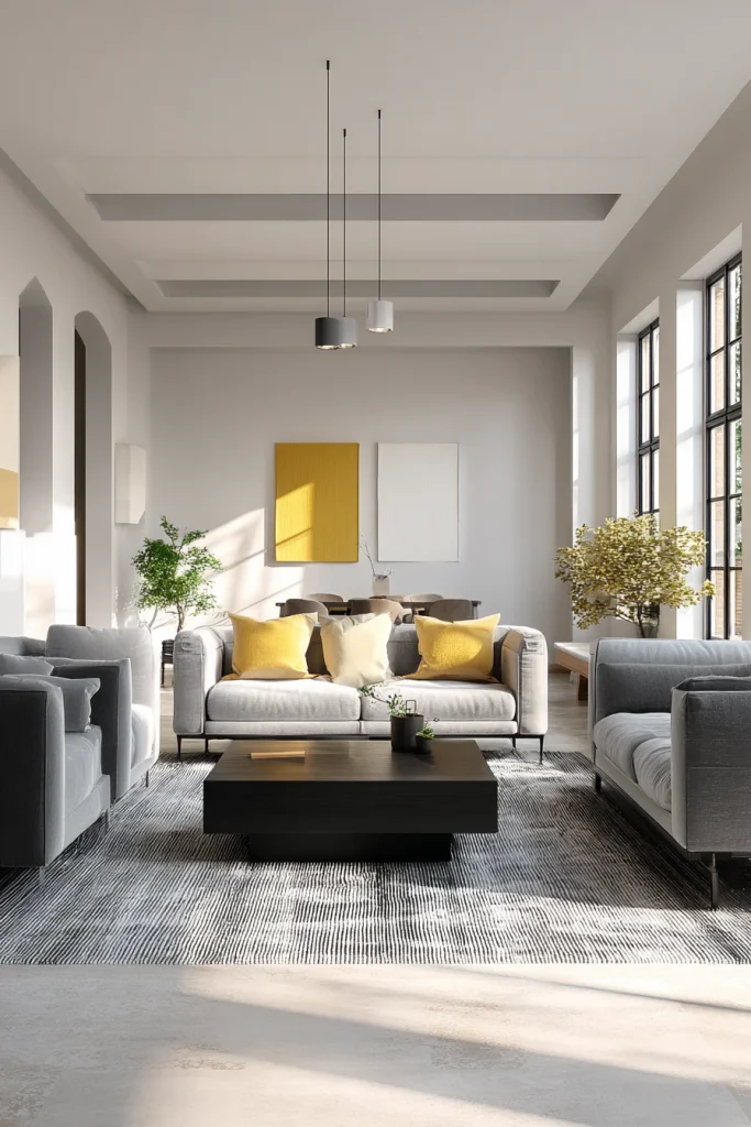 11. Do not push all the furniture against the walls