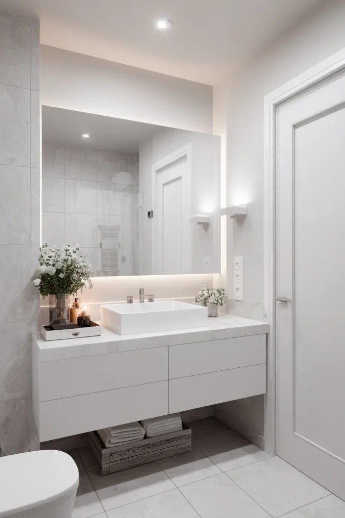 12. Keep the Counter Clear to Reduce Clutter