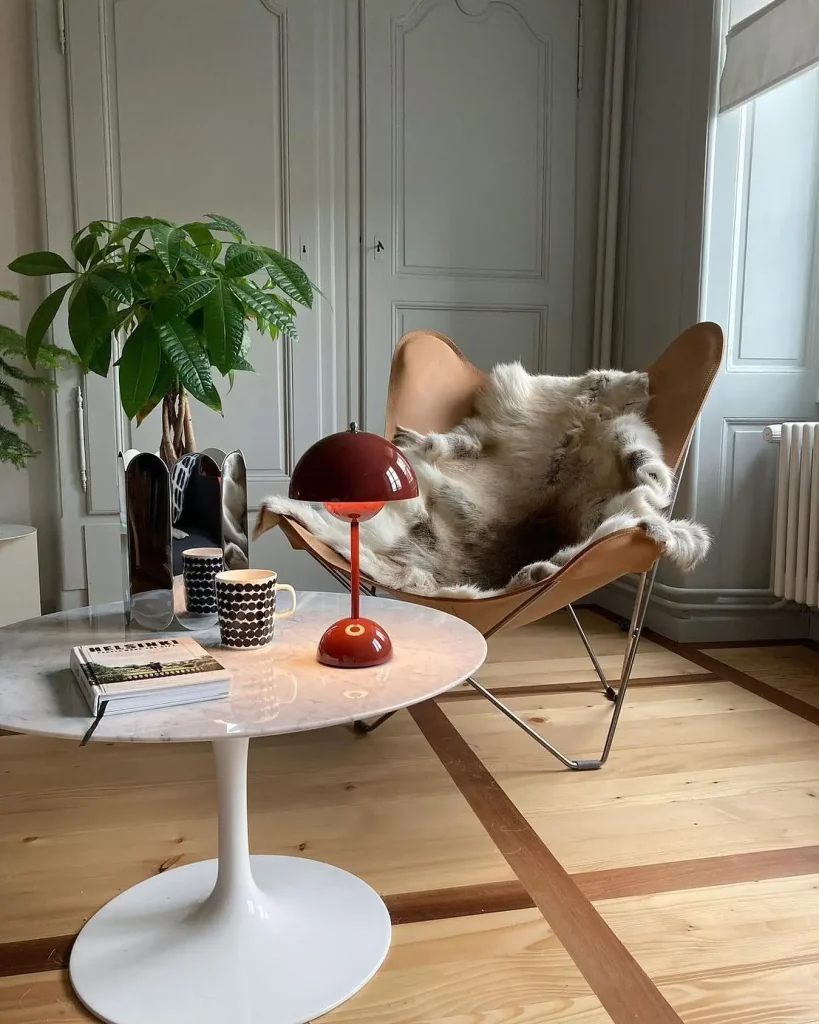 12. Use Leather as an Accent Texture