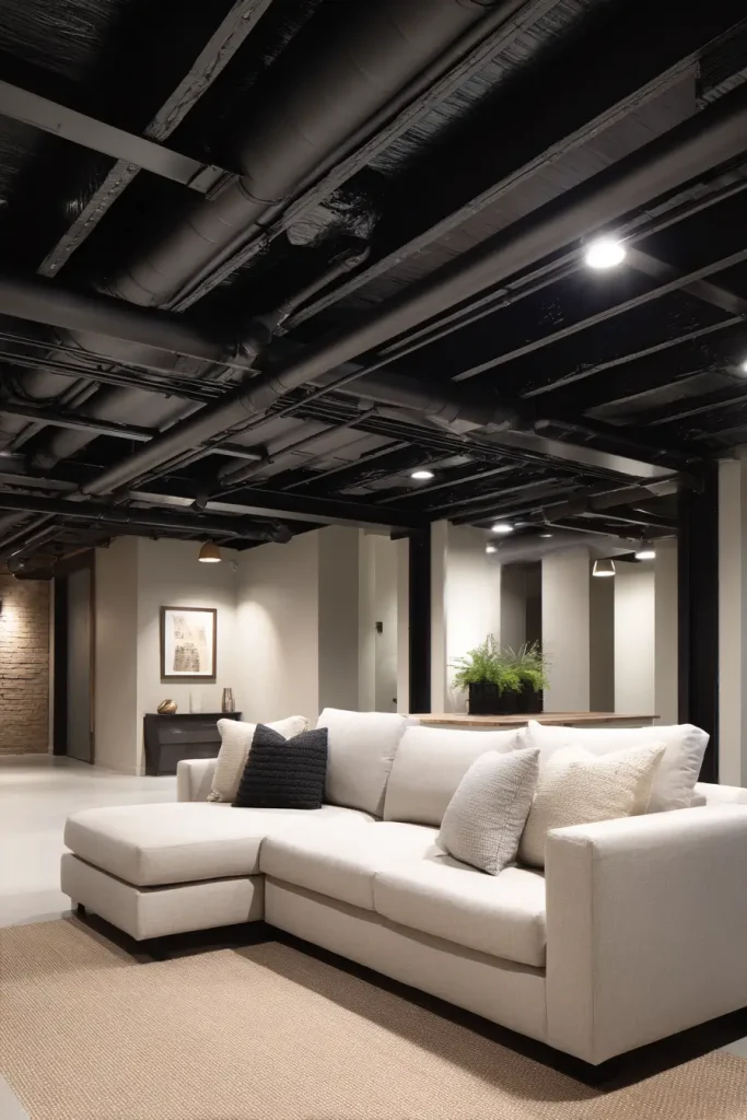 13. Ceiling Treatments – Don't Just Drywall Over Pipes