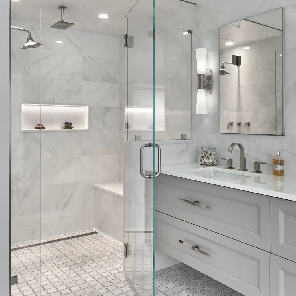 13. Use Linear Drains Instead of Center Drains