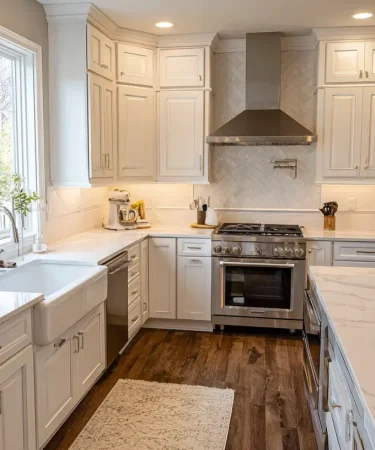 15 Kitchen Cabinet Colors for White Countertops (2026)