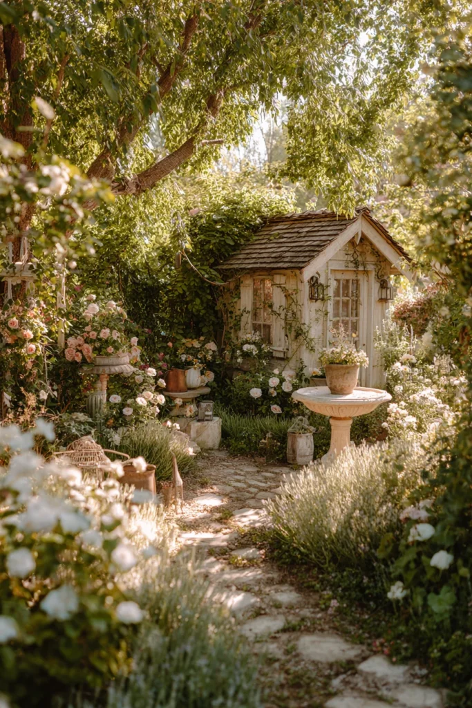 15. Decorate lightly with vintage touches