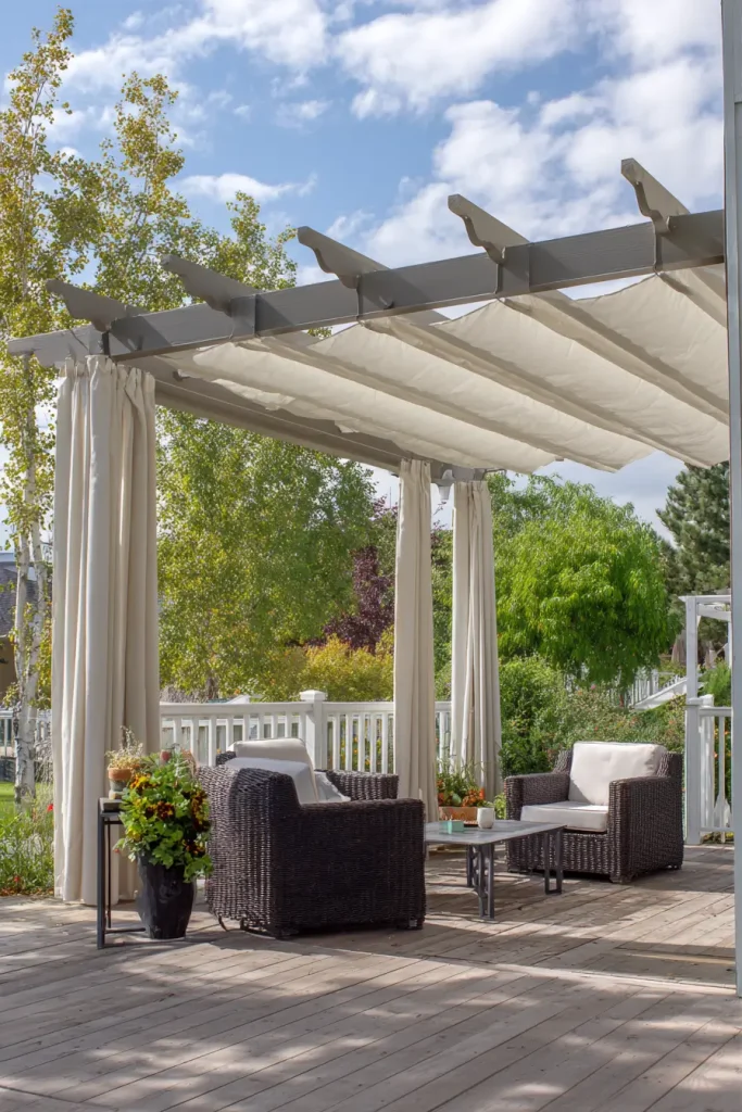 15. Grey Pergola