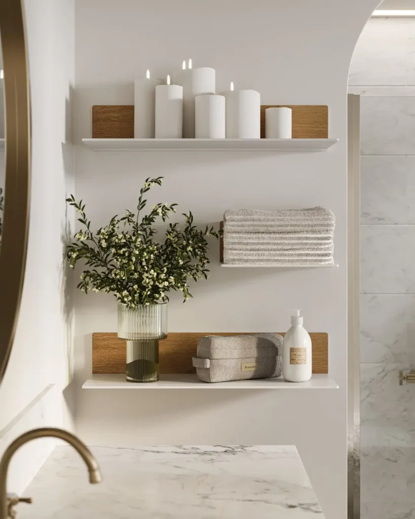 15. Pipe Shelving (Industrial Style) – Heavy Duty & Statement