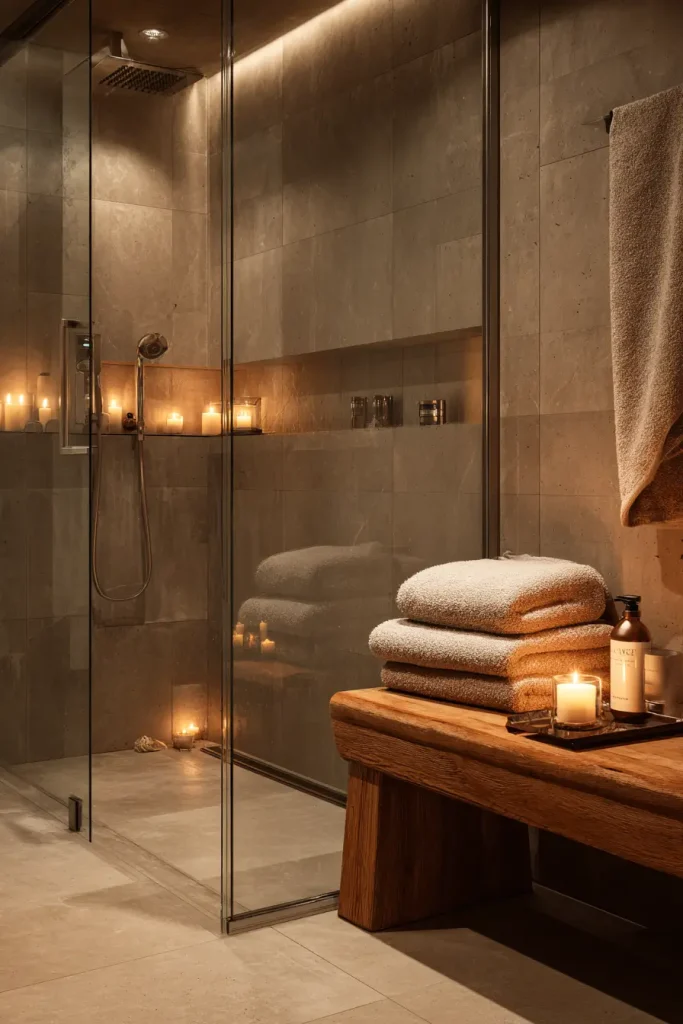 15. Spa details matter more than big show pieces