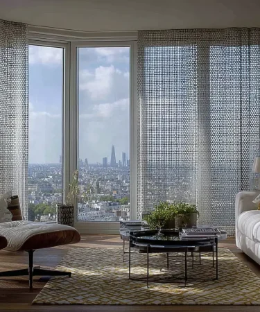 16 Ideas for Dressing Large Windows with Blinds & Curtains