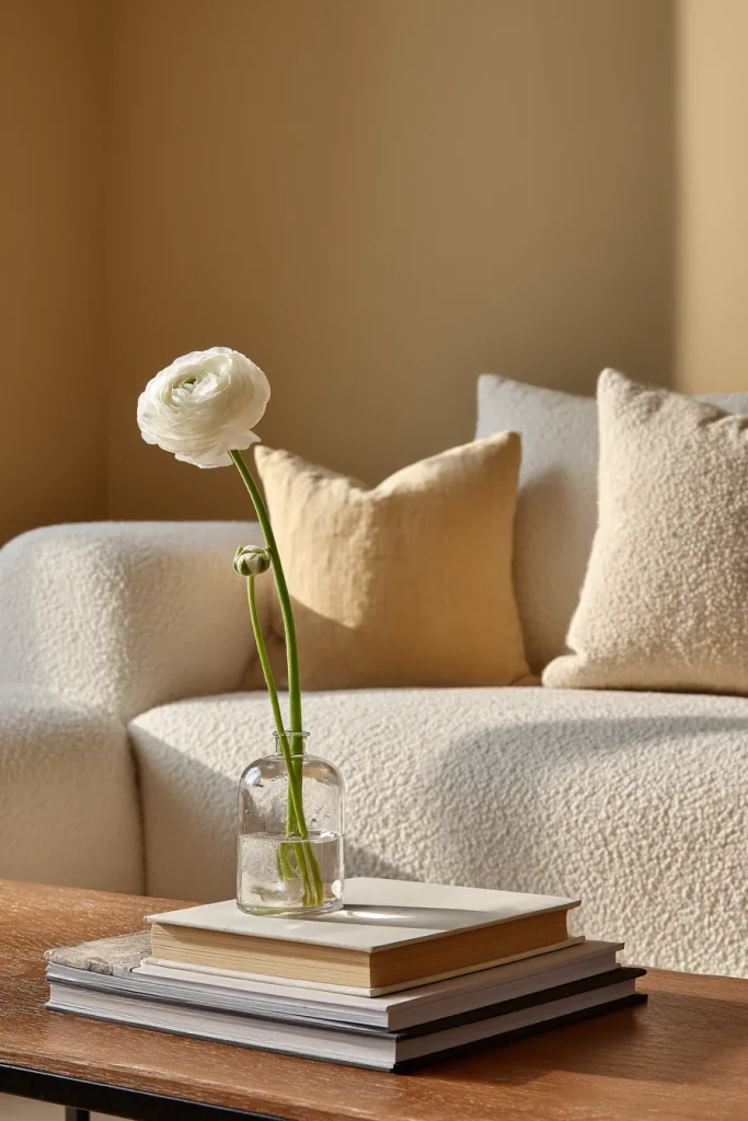 17. A Single Fresh Flower Stem (Not a Bouquet)