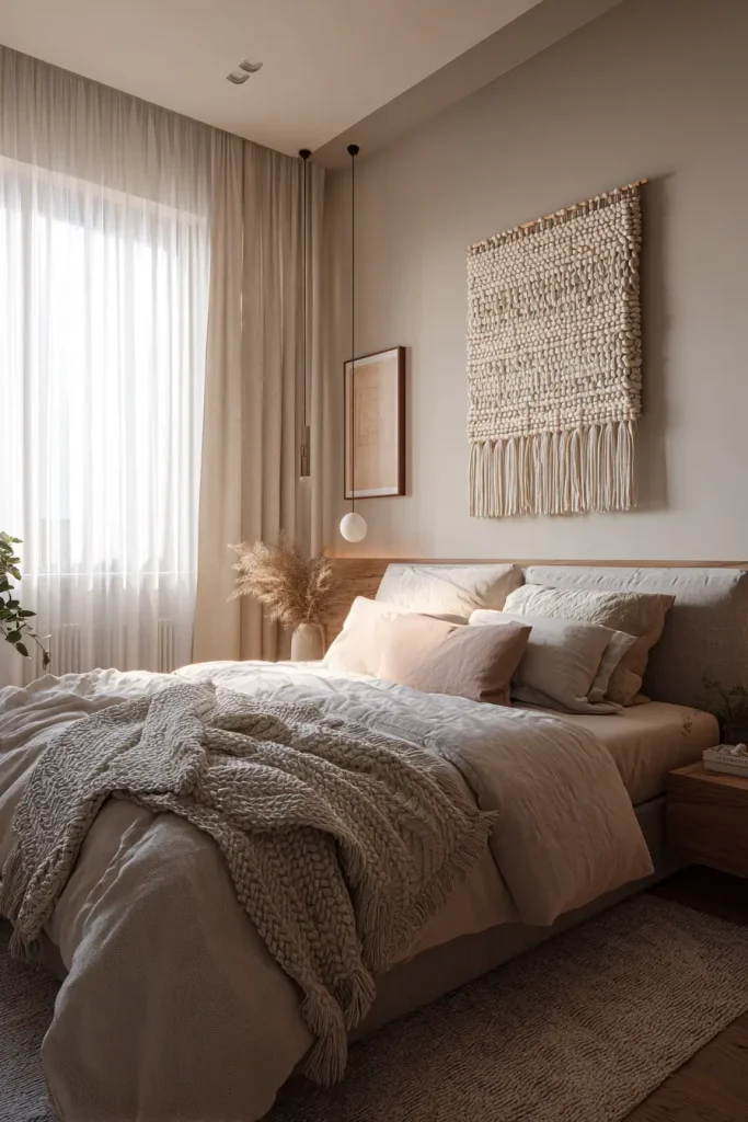 2. Fabric wall hangings