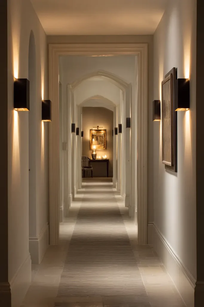 2. Install Sconces at Shoulder Height