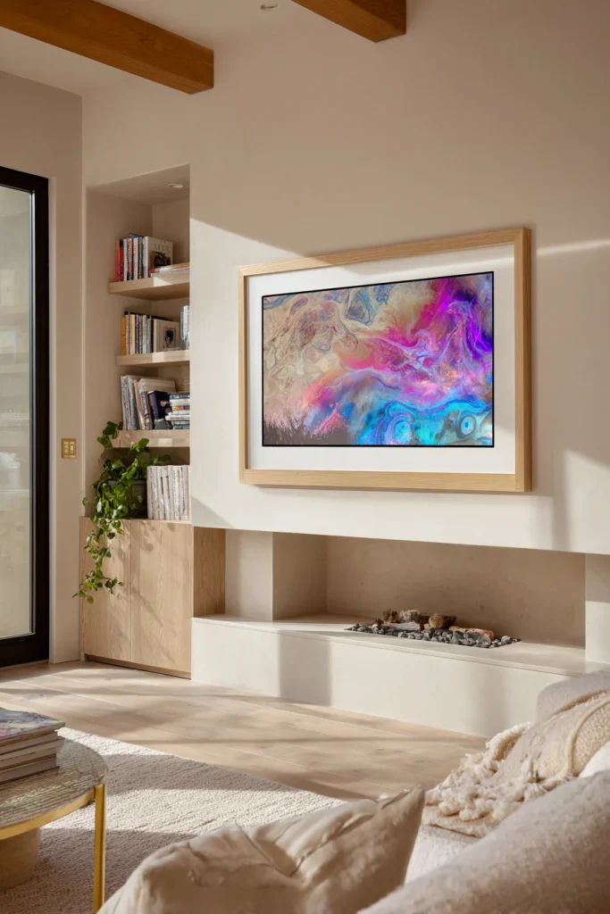 2. The "Invisible TV" – Frame TV with Art Mode