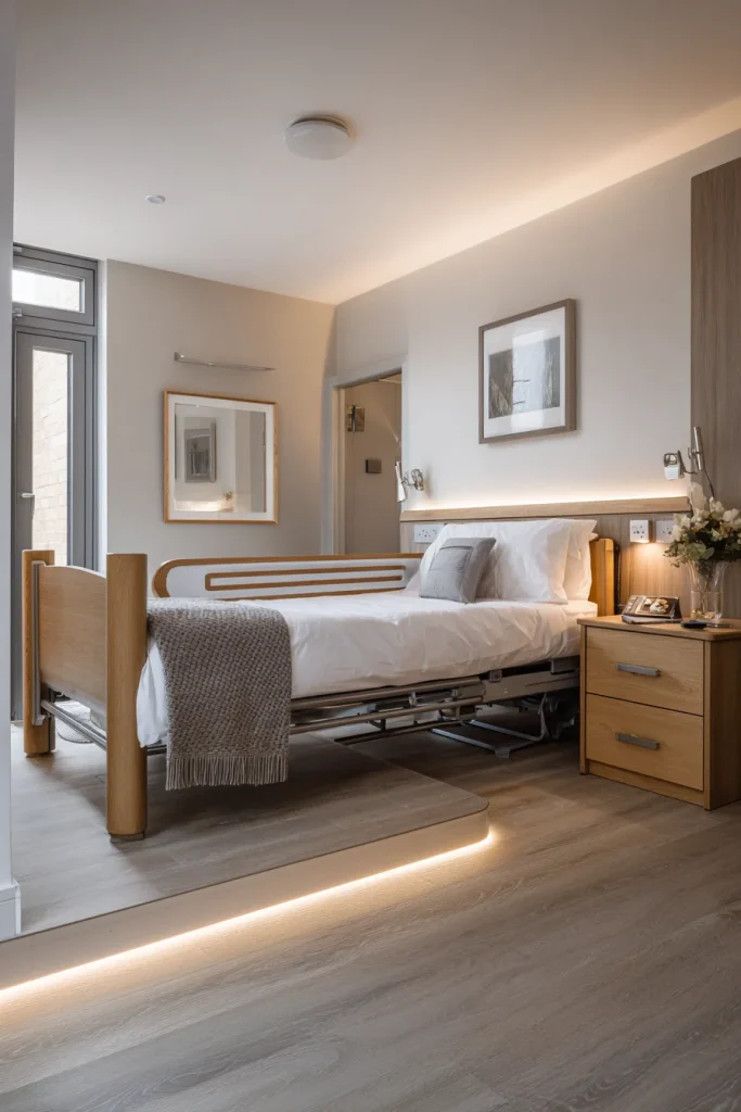 3. Add bed rails for support