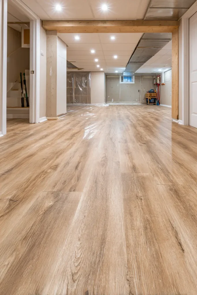 3. Moisture-Resistant Basement Flooring That Lasts