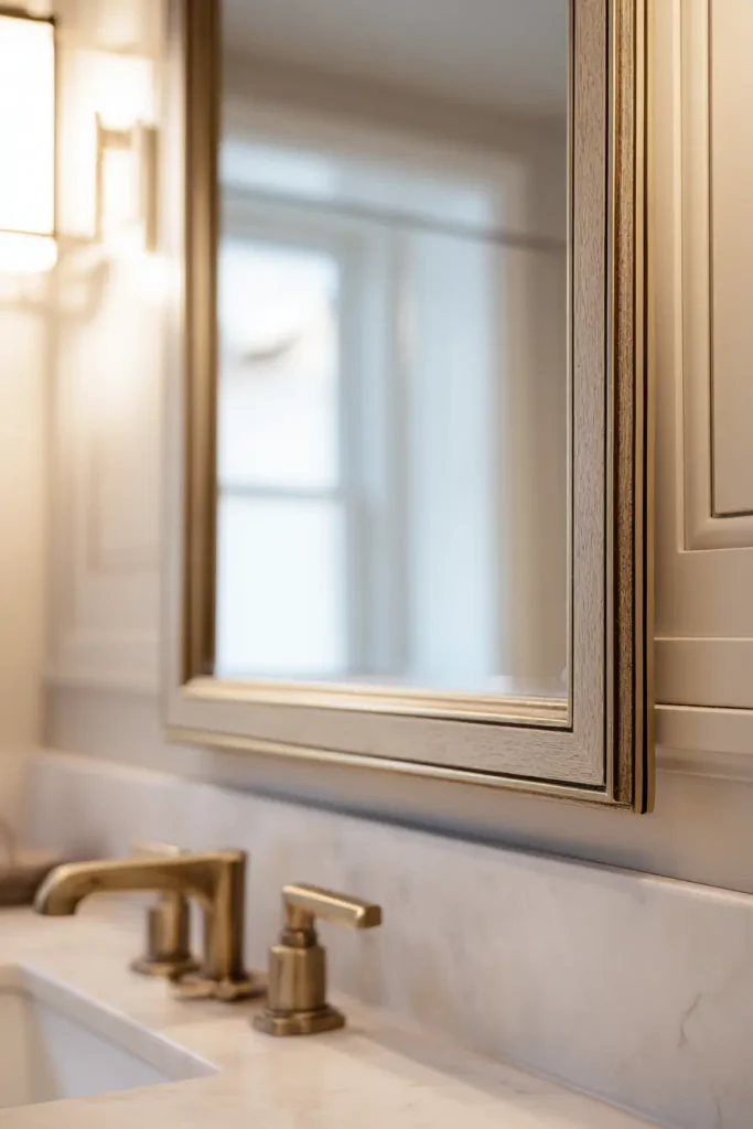 4. Frame Your Mirror Like a Window