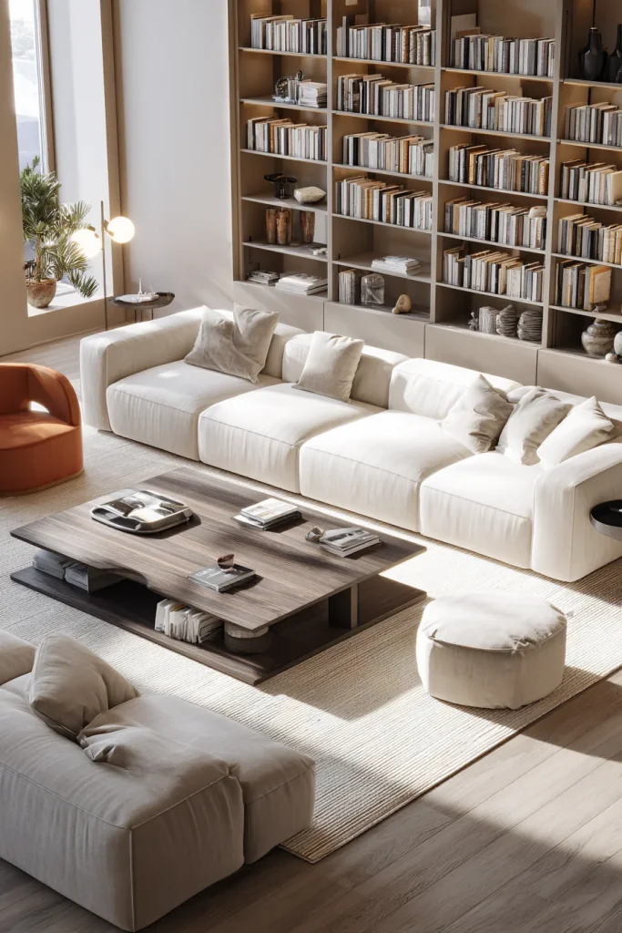 4. Use a coffee table that fits your real life