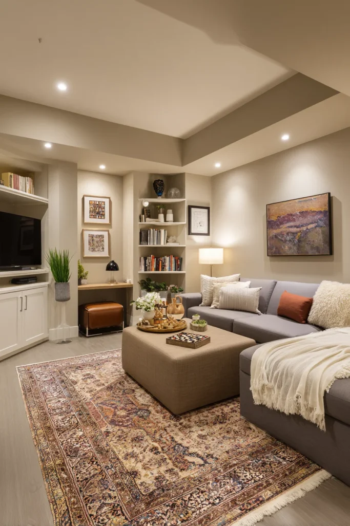 4. Zone the Room for Different “Family Time” Activities