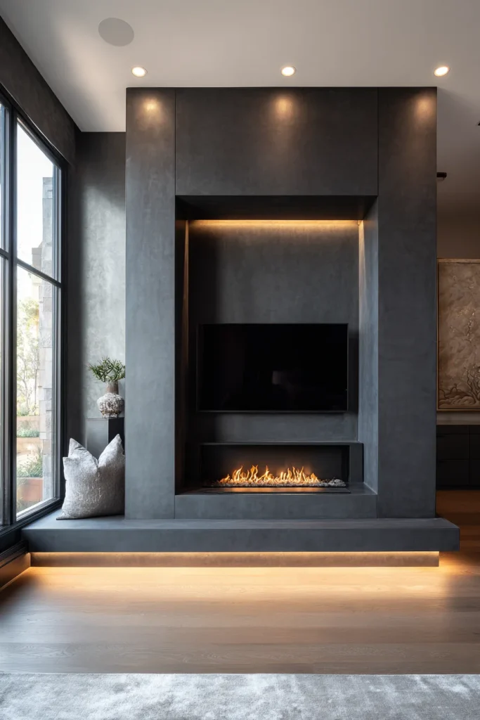 5. Recessed Niche with Flush Mount