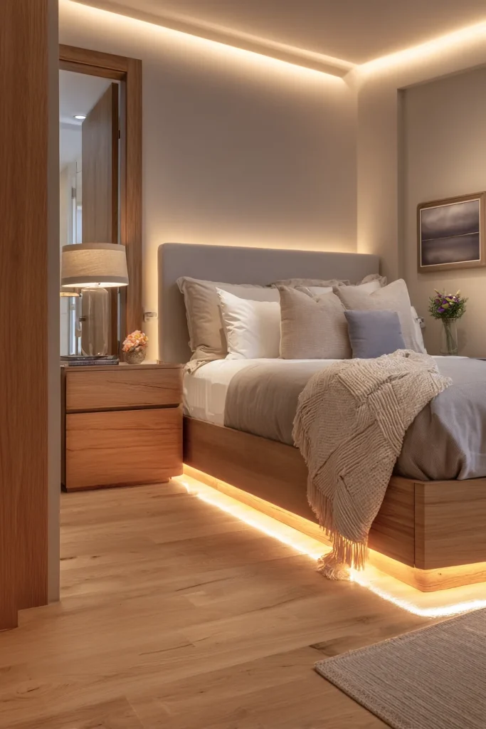 6. Install motion sensor night lights