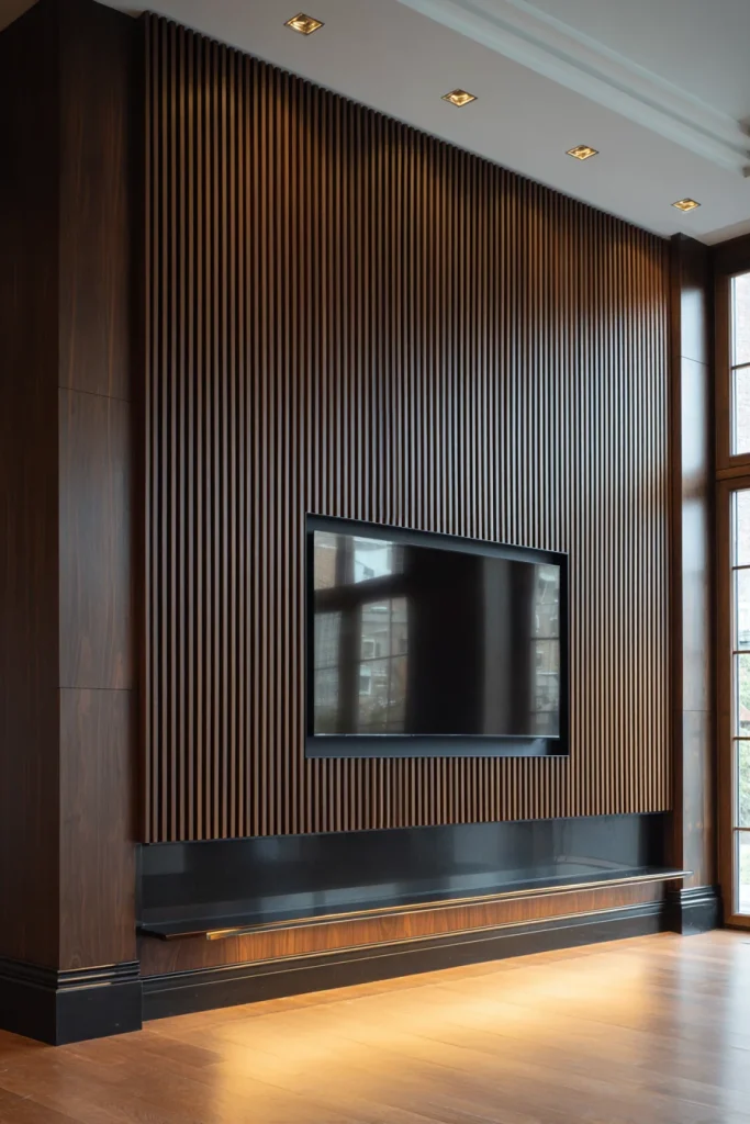7. Full‑Height Paneled Wall