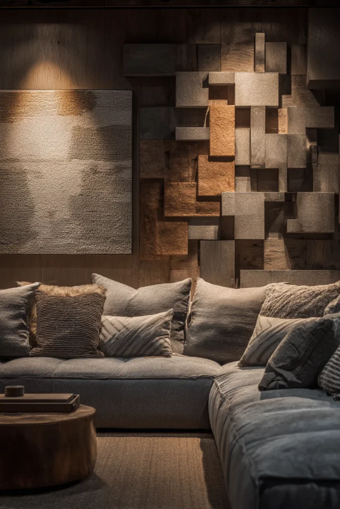 8. Add Acoustic Panels for Quieter Family Time