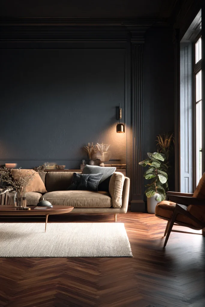 8. Flooring Matters — Go Dark or Go Warm Wood