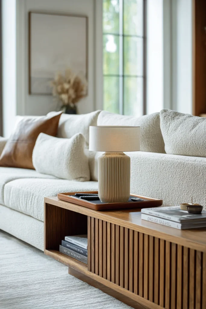 8. The Sofa-Table Zone: Function Plus Elegance