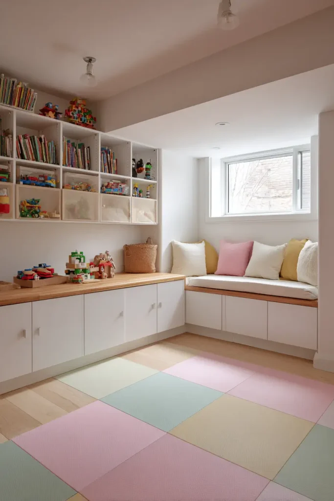 9. Kids' Playroom – Smart Storage That Grows