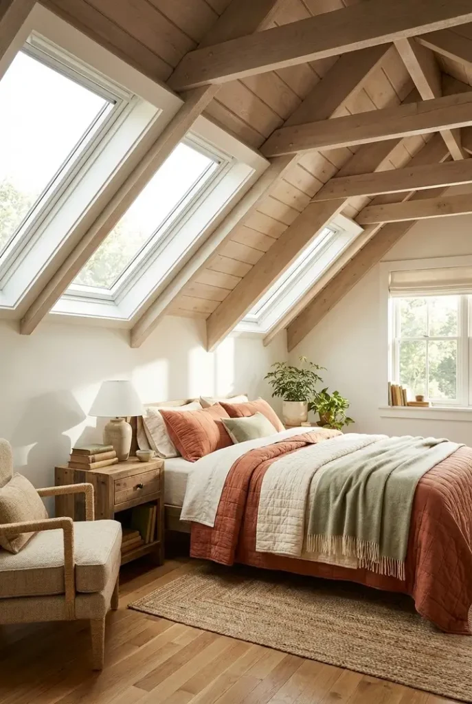 5. Rooms with Slanted Ceilings or Dormers