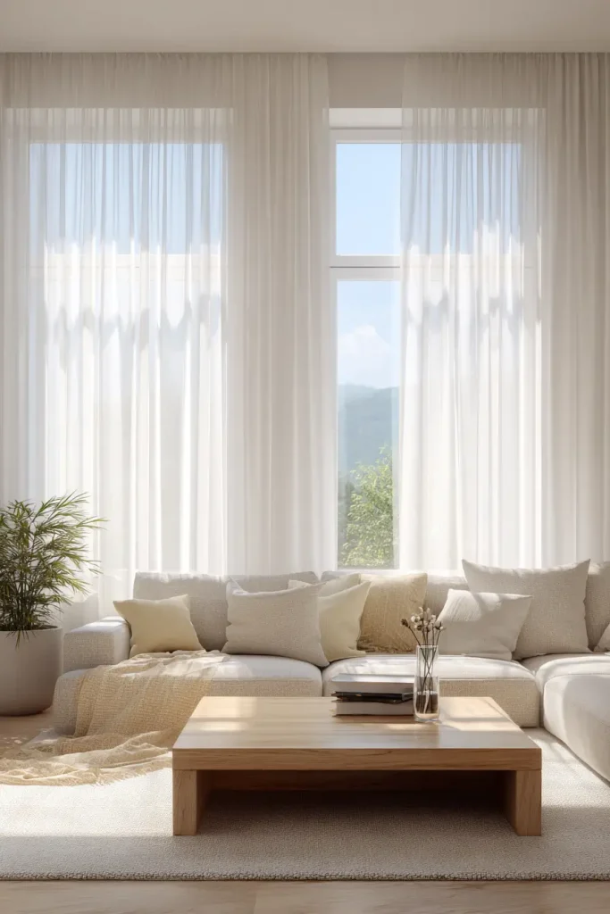 Sheer Curtains That Let Natural Light In