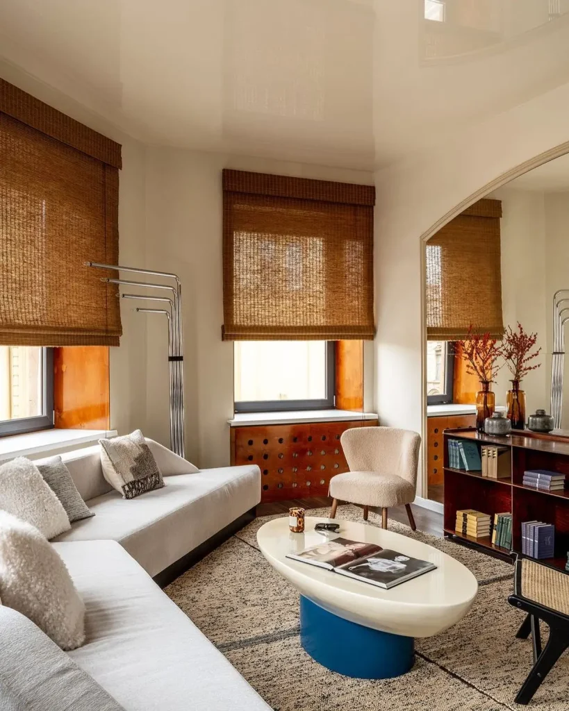 3. Square Rooms with Off‑Center Features (Fireplaces / TV)