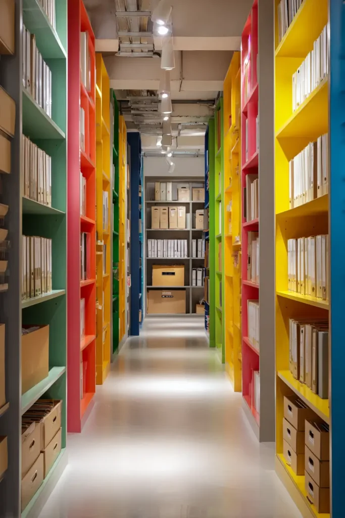 Use Vertical Storage to Free Up Floor Space